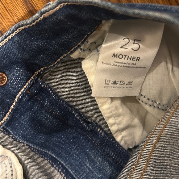 NWOT Mother The Swooner Rascal Ankle | wash:  Where is My Mind? Size 25 - Picture 9 of 11